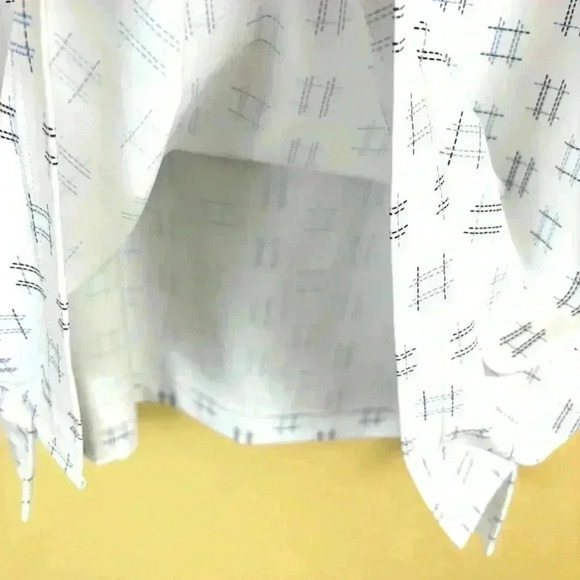 Extracurricular White/Navy “Palm Beach” Short Sleeve Lightweight Men Polo Size2X - Picture 10 of 16